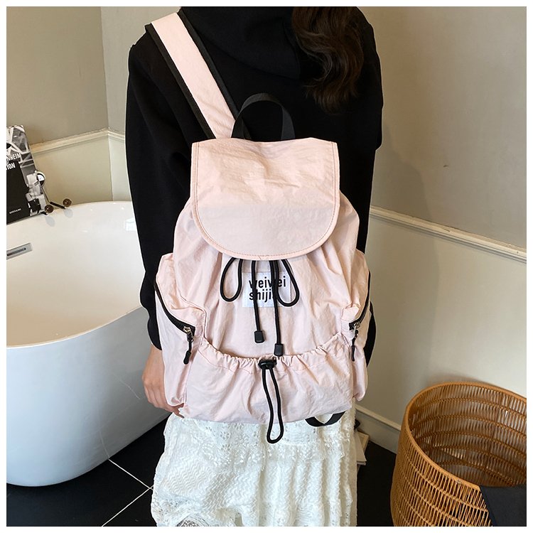 Women's Nylon Utility Flap Backpack detail 40