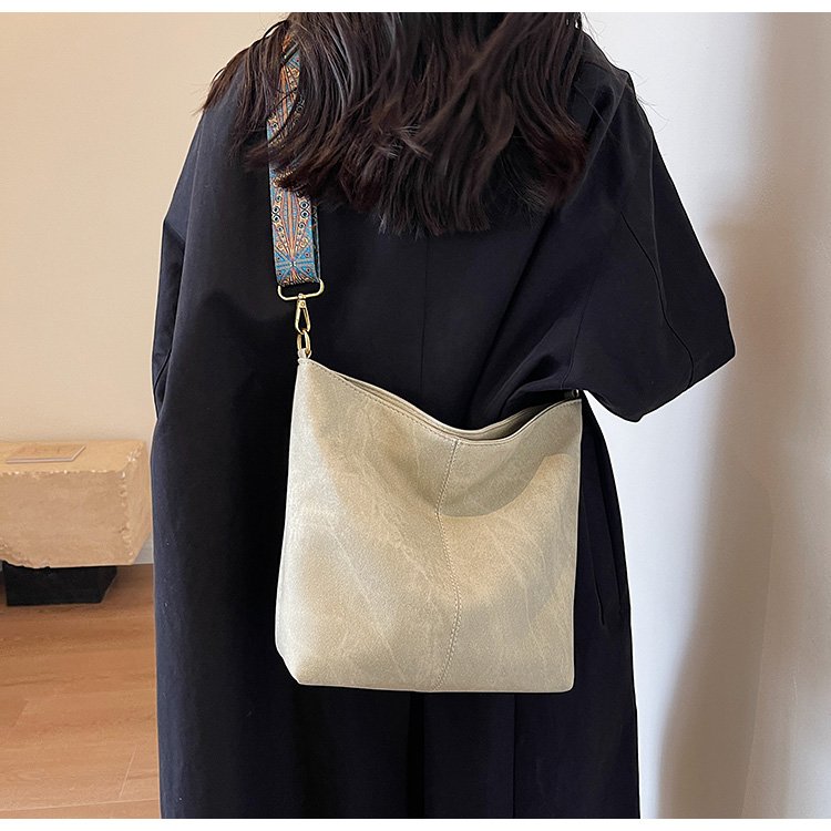 Women's PU Leather Wide Woven Strap Crossbody Bag detail 27