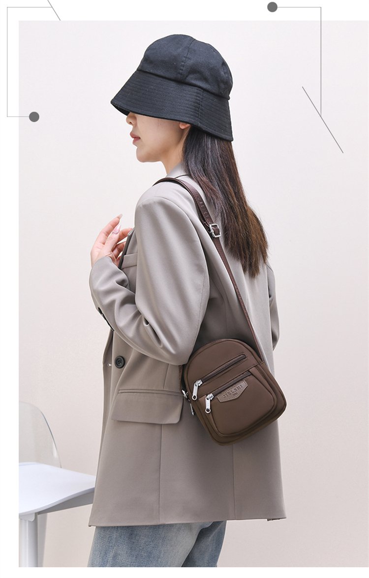 Women's Multi-Pocket Nylon Crossbody Bag detail 22