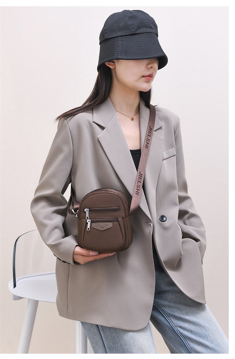 Women's Multi-Pocket Nylon Crossbody Bag detail 24