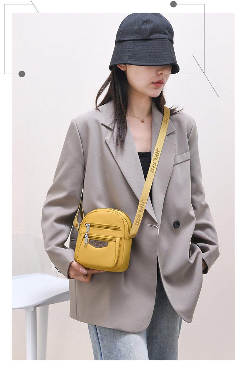 Women's Multi-Pocket Nylon Crossbody Bag detail 26