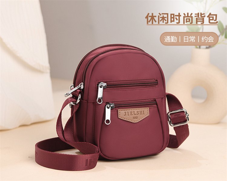 Women's Multi-Pocket Nylon Crossbody Bag detail 6
