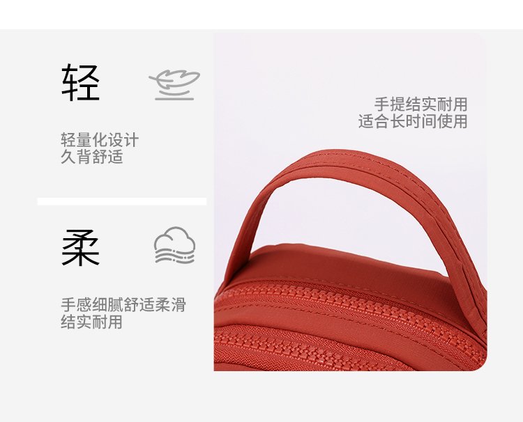 Women's Casual Nylon Backpack detail 16