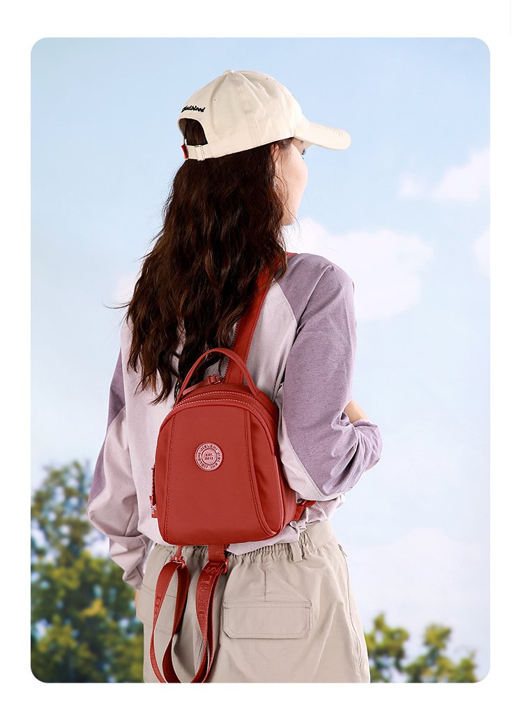 Women's Casual Nylon Backpack detail 22