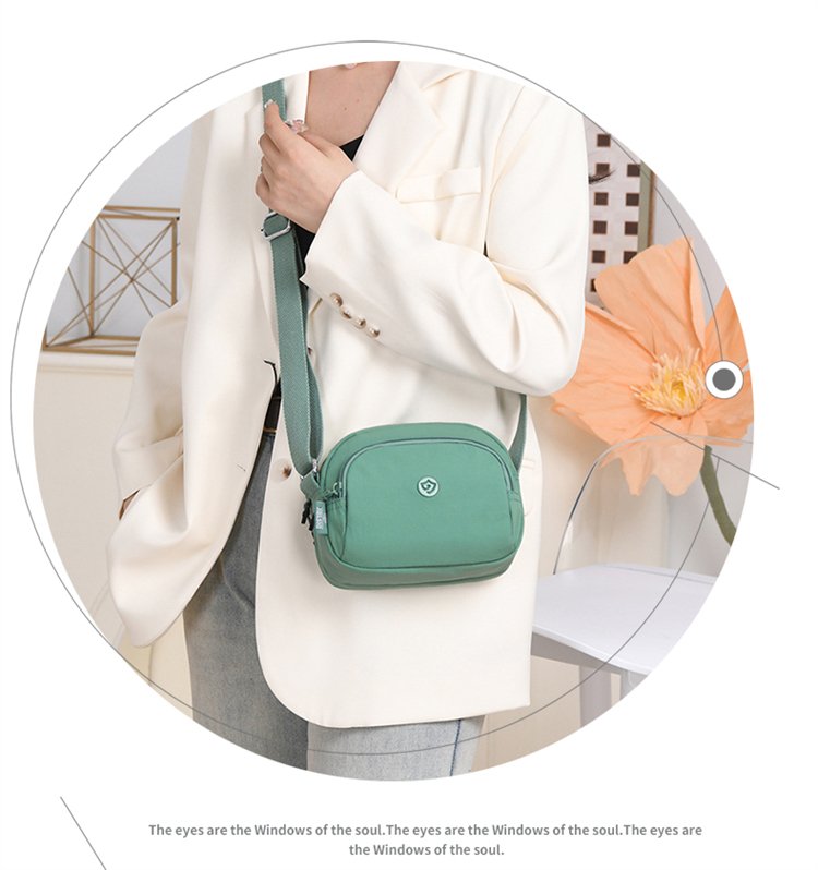Women's Multi-Pocket Nylon Crossbody Bag detail 21