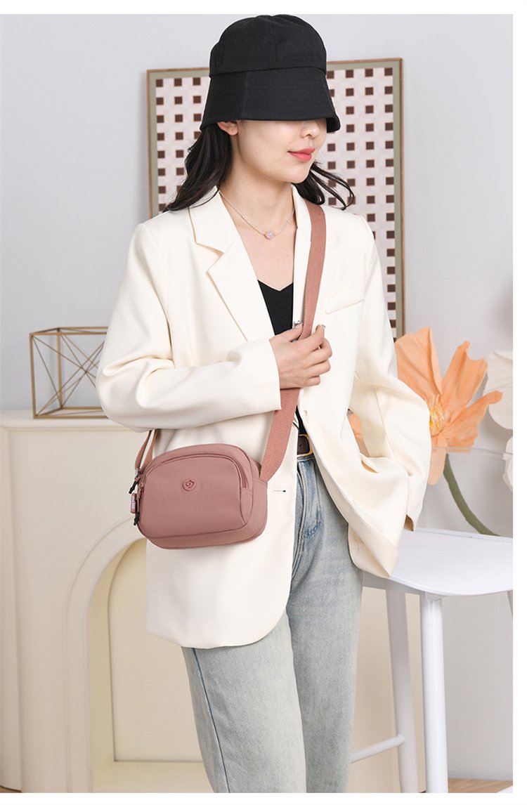 Women's Multi-Pocket Nylon Crossbody Bag detail 24