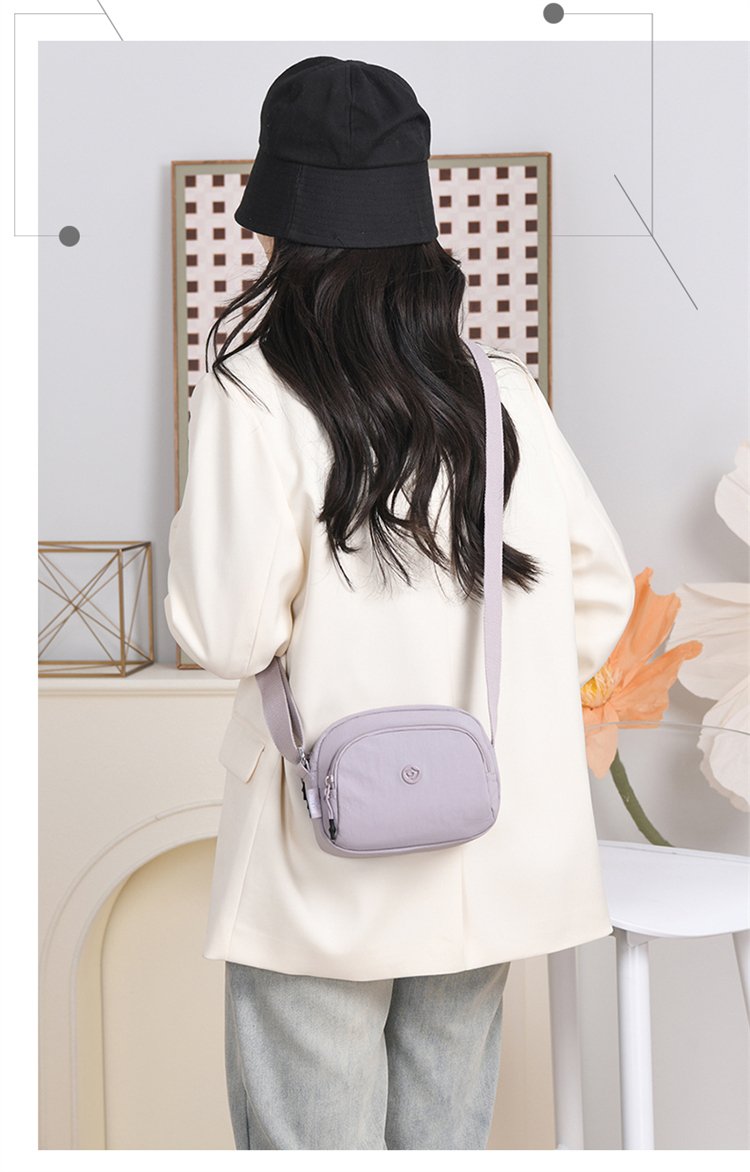 Women's Multi-Pocket Nylon Crossbody Bag detail 26