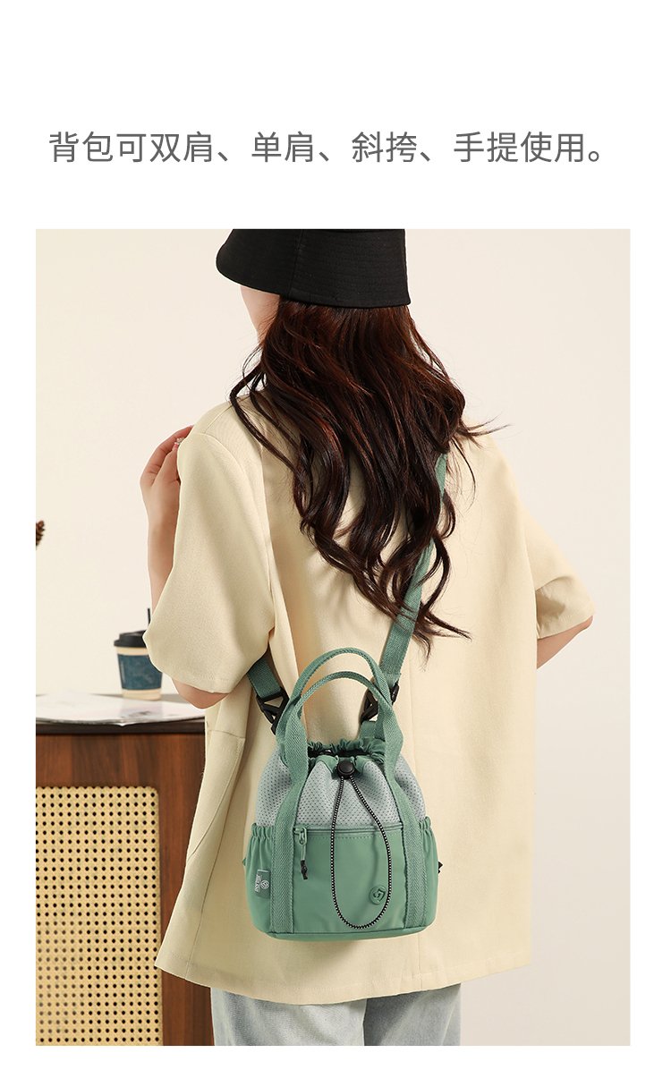 Women's Casual Nylon Backpack detail 9