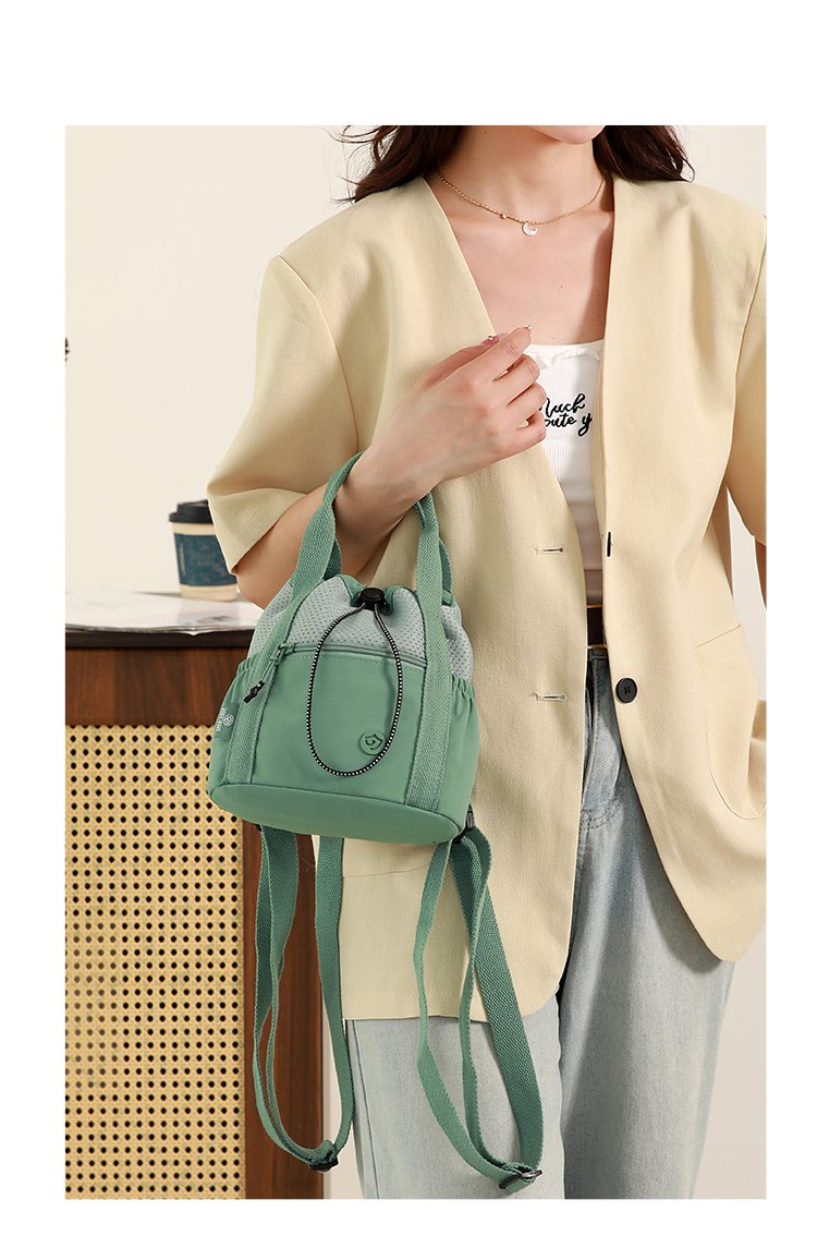 Women's Casual Nylon Backpack detail 14
