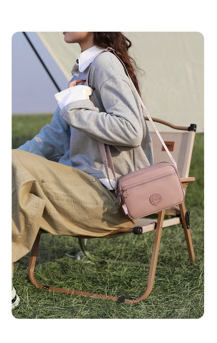 Women's Multi-Pocket Nylon Crossbody Bag detail 11