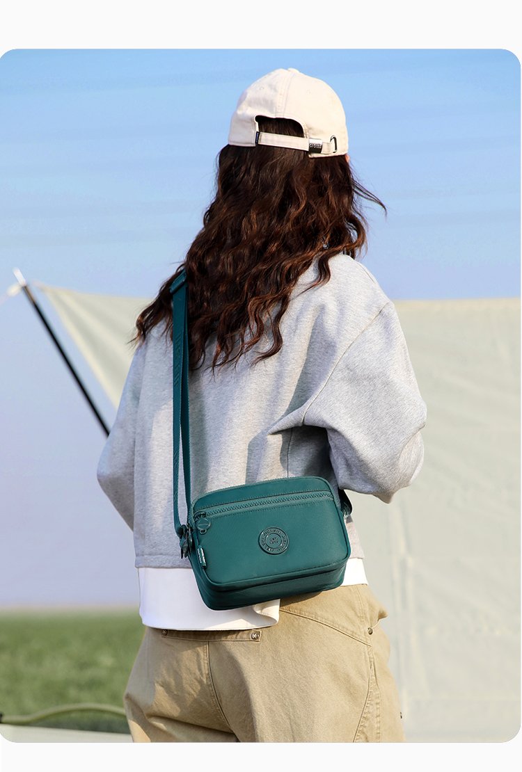 Women's Multi-Pocket Nylon Crossbody Bag detail 21