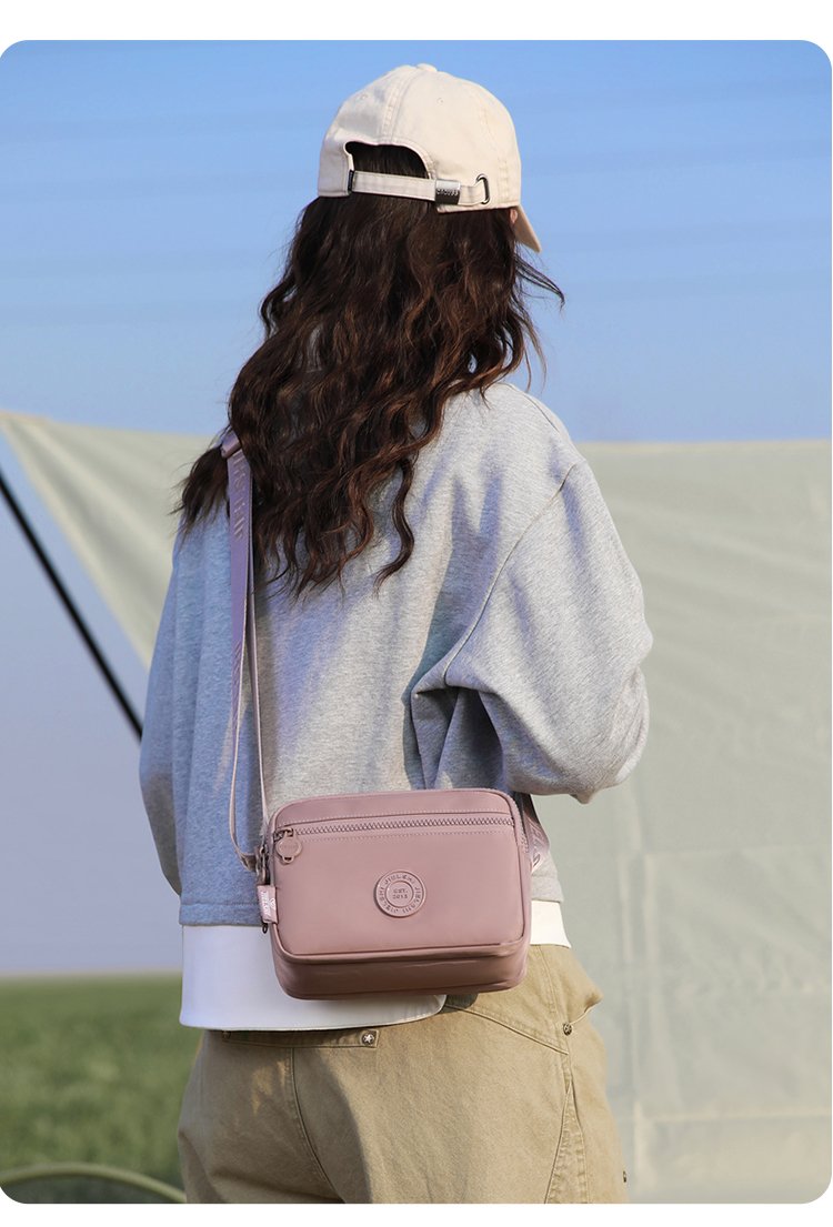 Women's Multi-Pocket Nylon Crossbody Bag detail 24