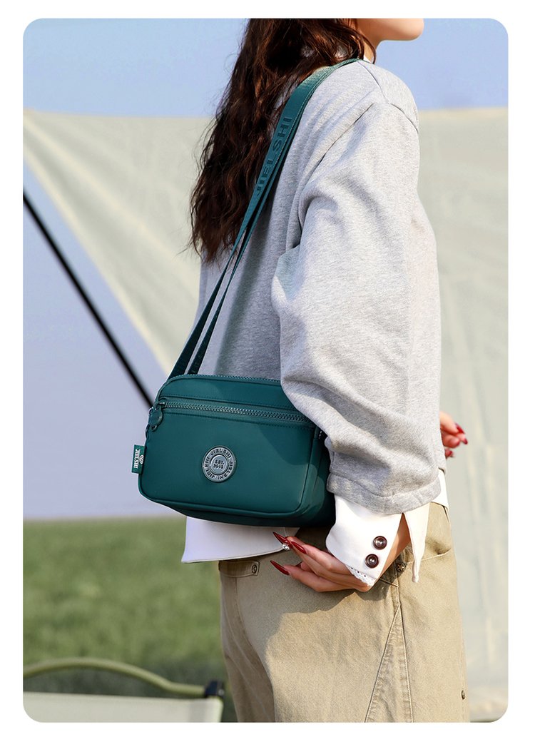Women's Multi-Pocket Nylon Crossbody Bag detail 34