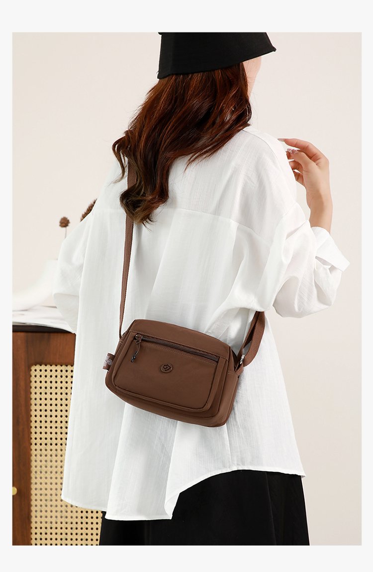 Women's Multi-Pocket Nylon Crossbody Bag detail 16