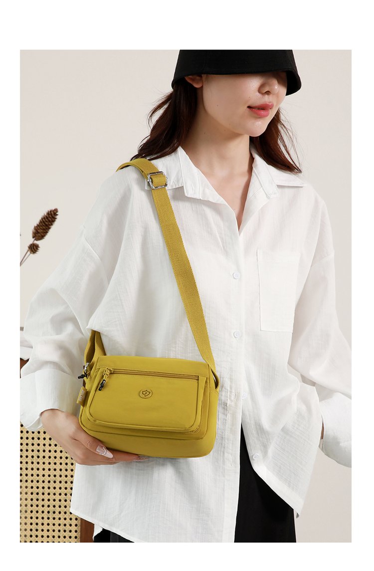 Women's Multi-Pocket Nylon Crossbody Bag detail 30