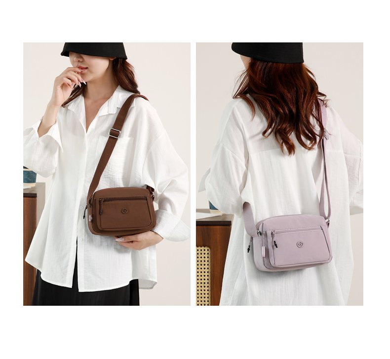 Women's Multi-Pocket Nylon Crossbody Bag detail 31