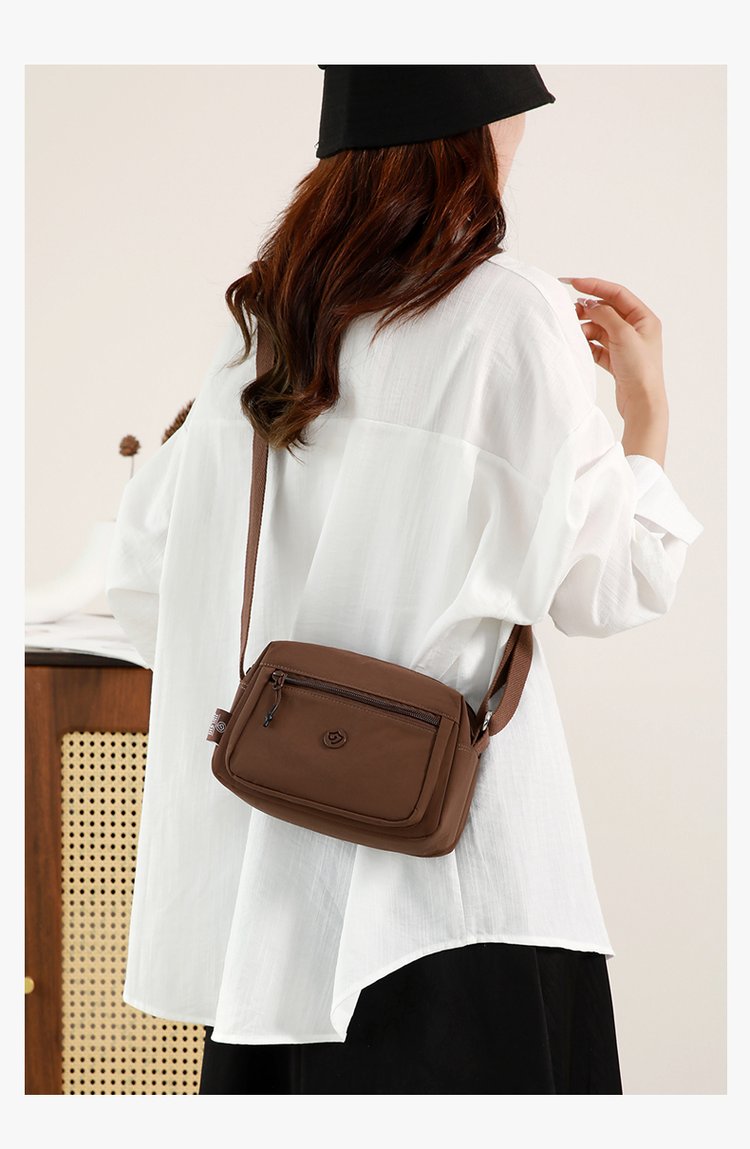 Women's Multi-Pocket Nylon Crossbody Bag detail 38