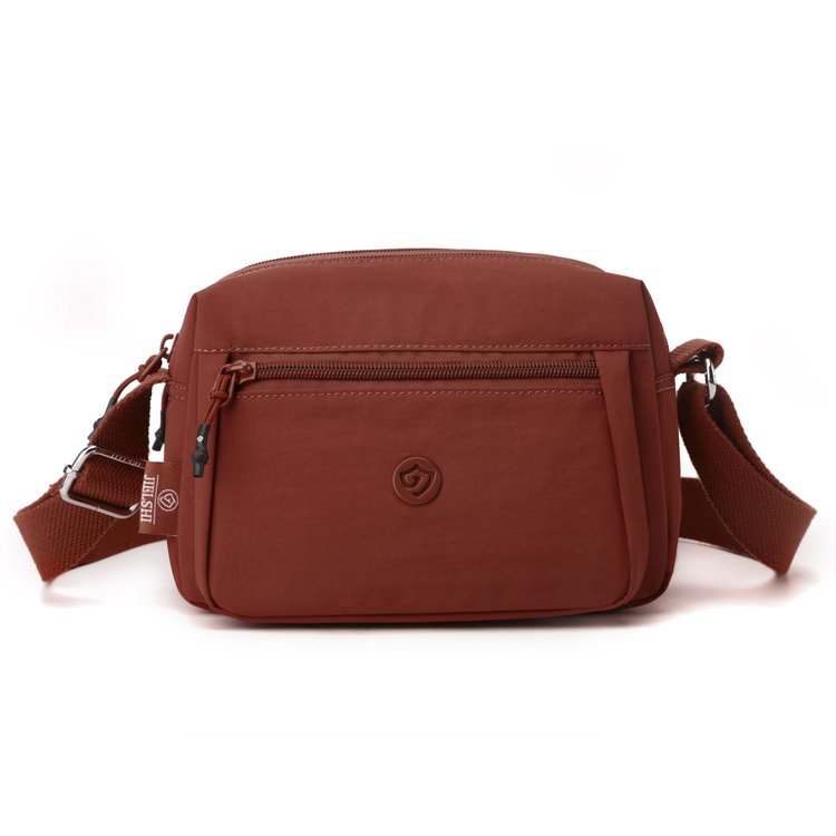 Women's Multi-Pocket Nylon Crossbody Bag view 1