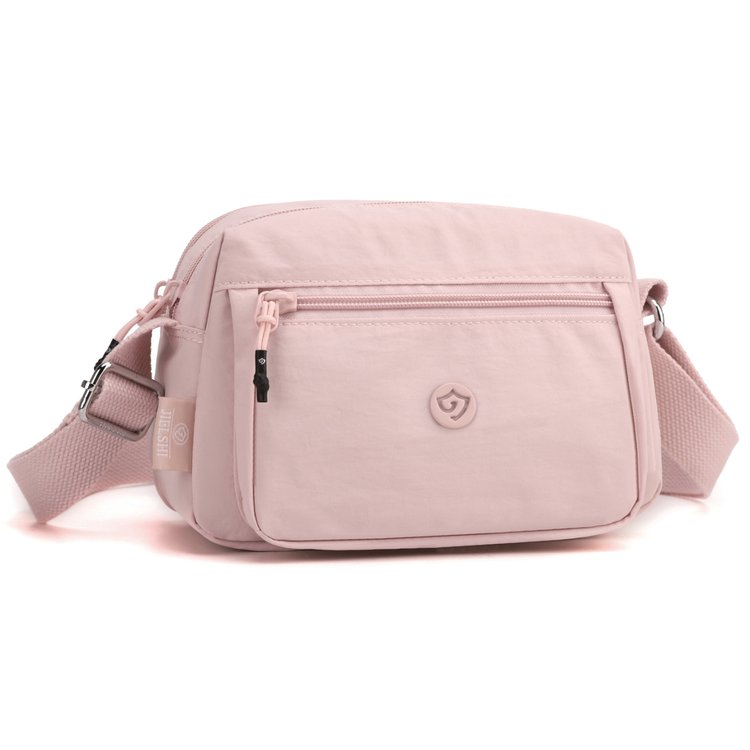 Women's Multi-Pocket Nylon Crossbody Bag view 7
