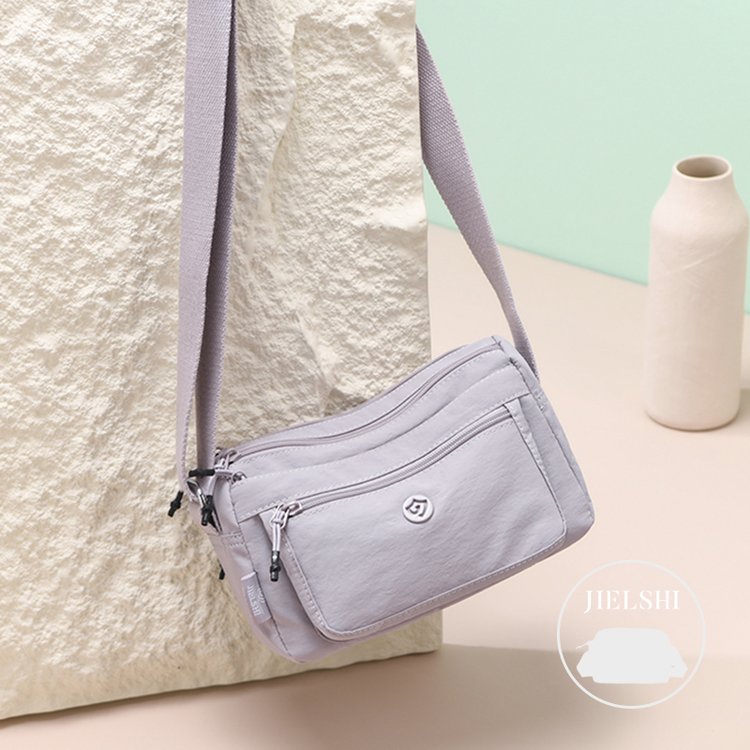 Women's Multi-Pocket Nylon Crossbody Bag view 2