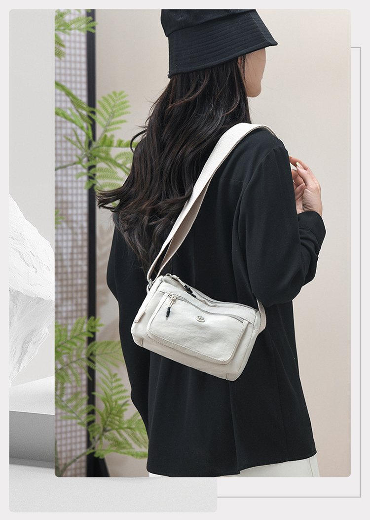 Women's Multi-Pocket Nylon Crossbody Bag detail 21