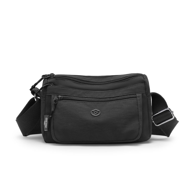 Women's Multi-Pocket Nylon Crossbody Bag view 3