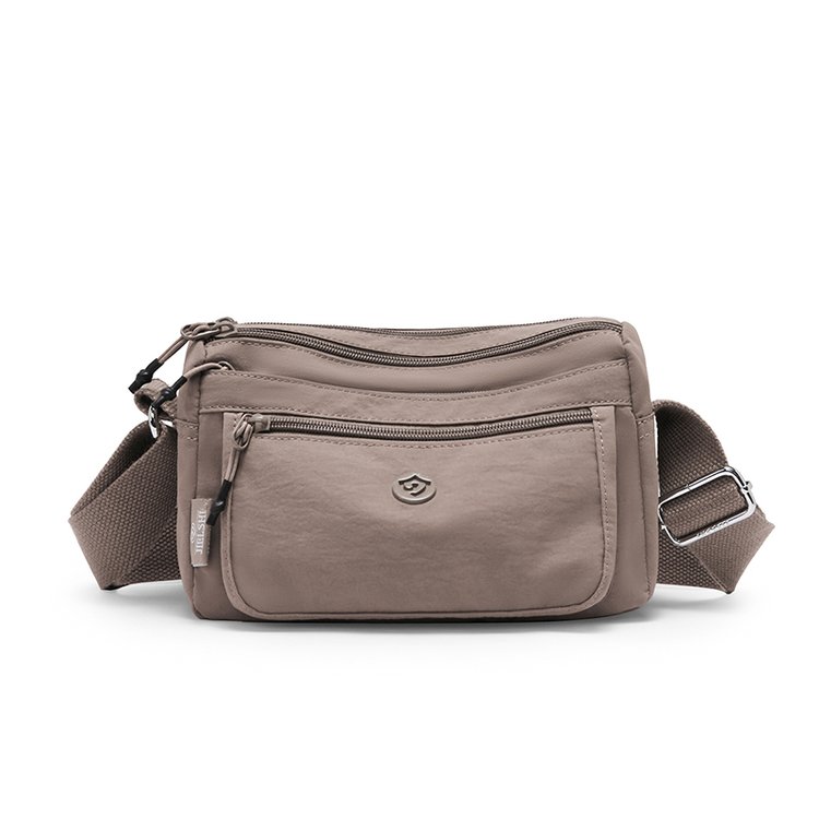 Women's Multi-Pocket Nylon Crossbody Bag view 6