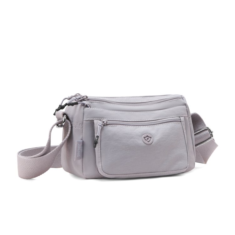 Women's Multi-Pocket Nylon Crossbody Bag view 7