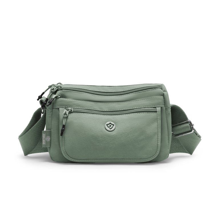 Women's Multi-Pocket Nylon Crossbody Bag view 11