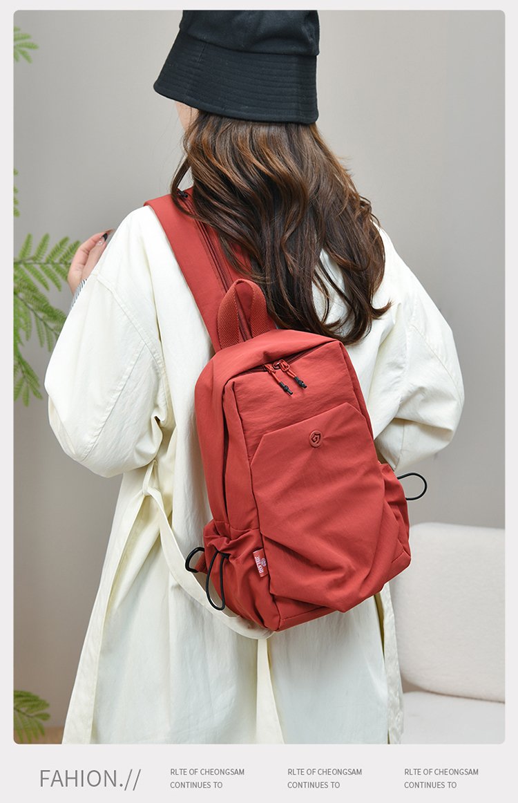 Women's Casual Nylon Backpack detail 16