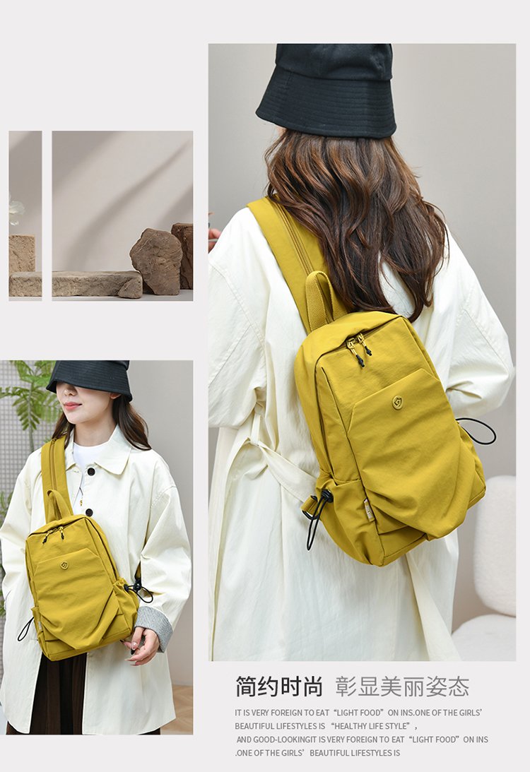 Women's Casual Nylon Backpack detail 19