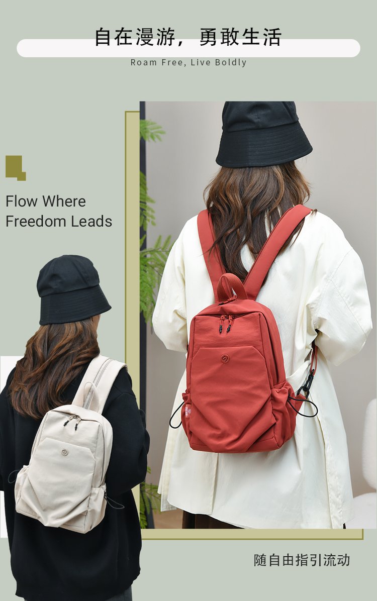 Women's Casual Nylon Backpack detail 31