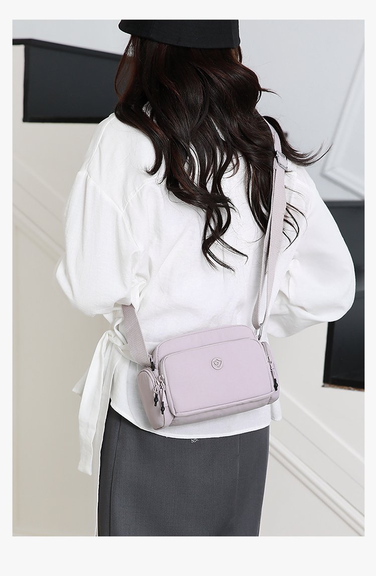 Women's Multi-Pocket Nylon Crossbody Bag detail 16