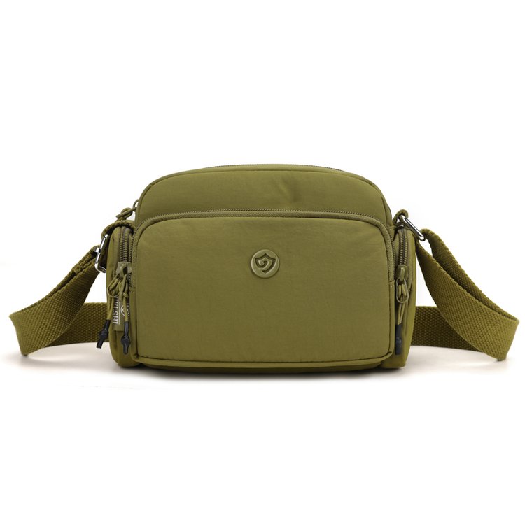 Women's Multi-Pocket Nylon Crossbody Bag view 11