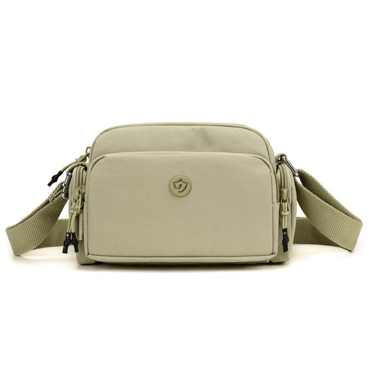 Women's Multi-Pocket Nylon Crossbody Bag view 1
