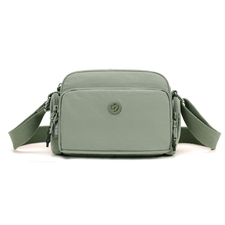 Women's Multi-Pocket Nylon Crossbody Bag view 5