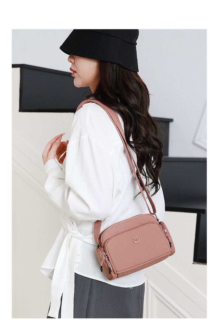 Women's Multi-Pocket Nylon Crossbody Bag detail 8