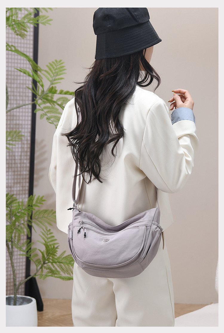 Women's Soft Everyday Nylon Shoulder Bag detail 18
