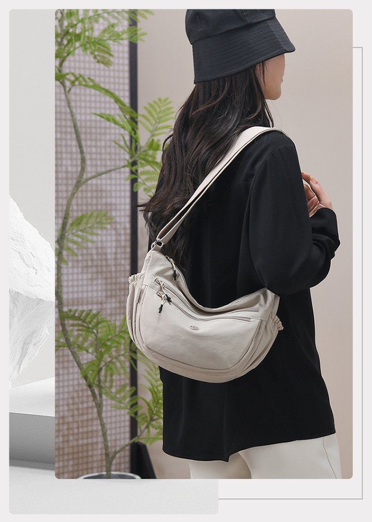 Women's Soft Everyday Nylon Shoulder Bag detail 20