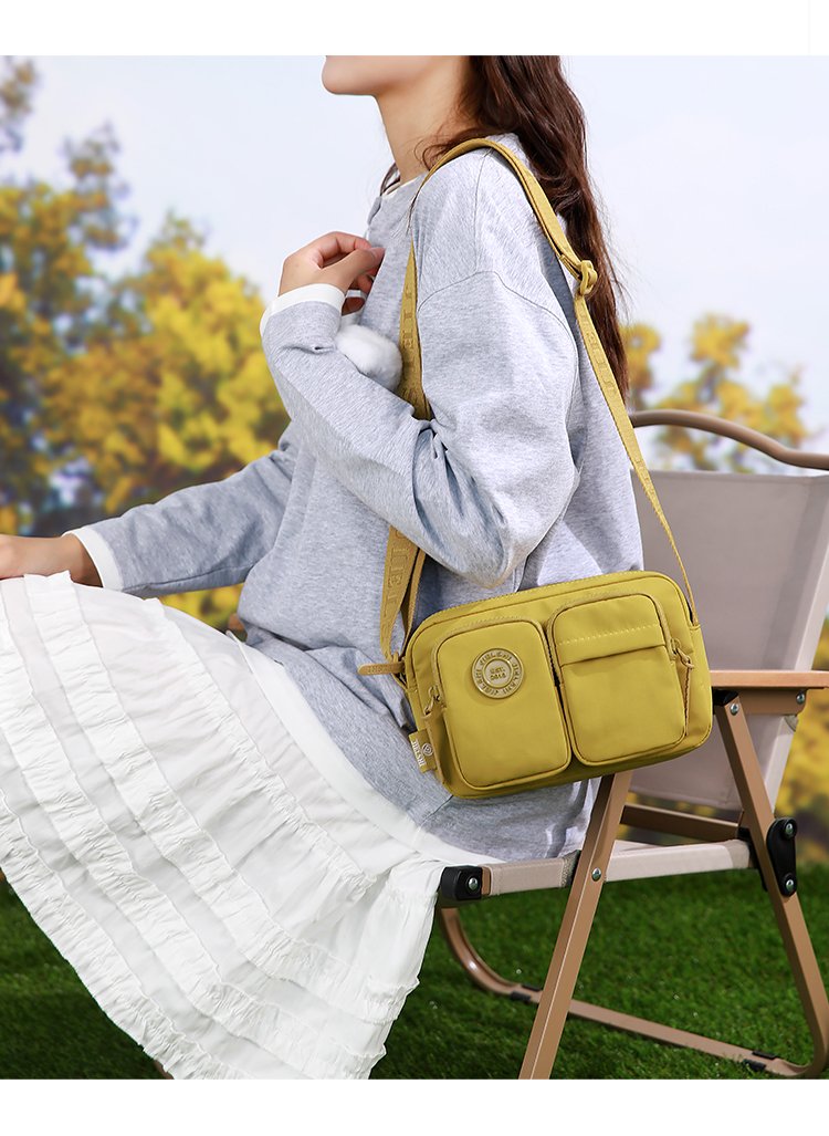 Women's Multi-Pocket Nylon Crossbody Bag detail 21