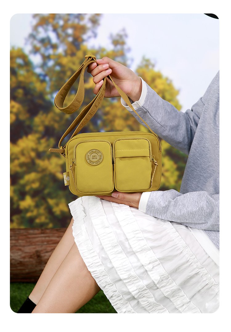 Women's Multi-Pocket Nylon Crossbody Bag detail 30