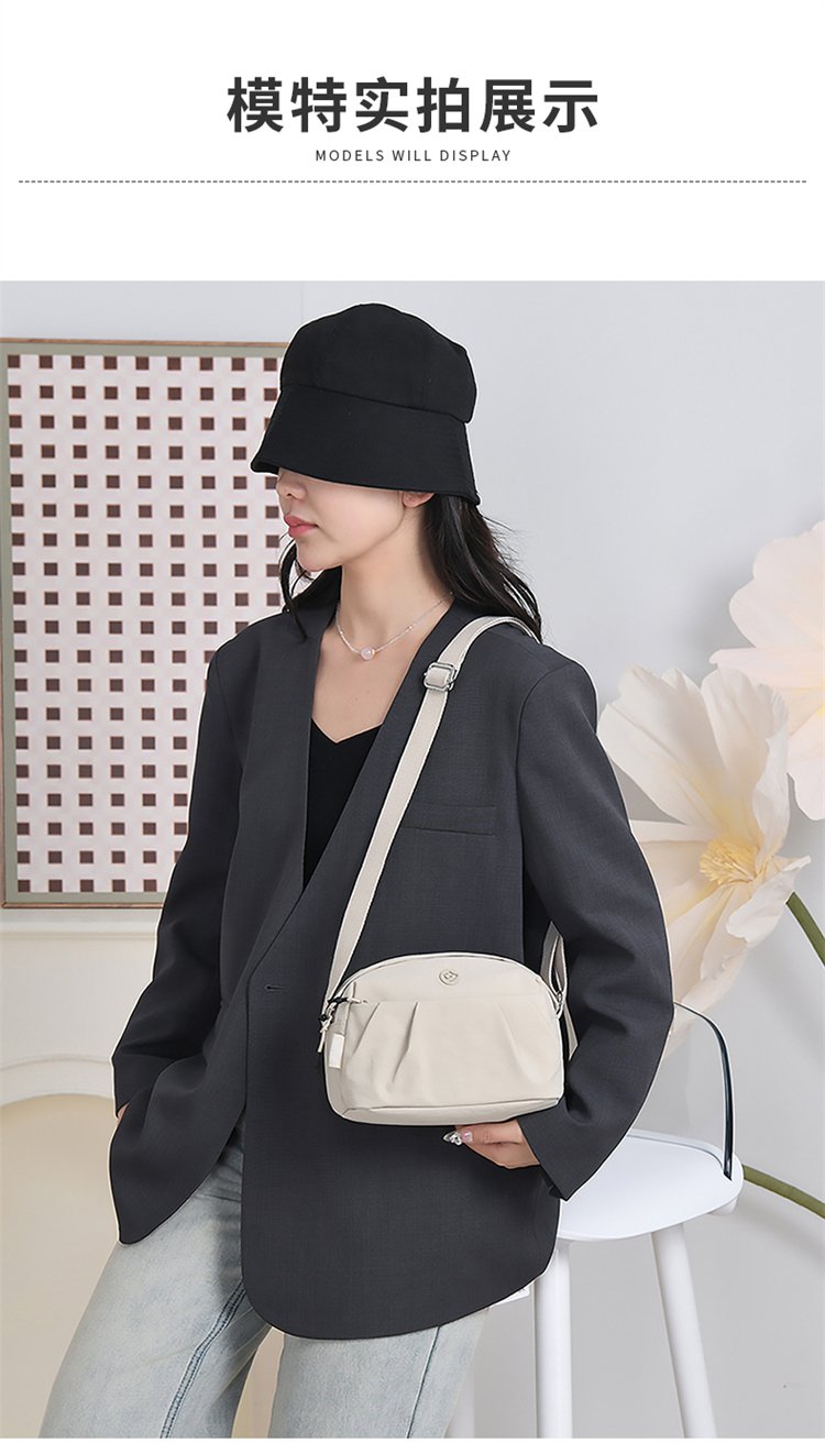 Women's Multi-Pocket Nylon Crossbody Bag detail 18