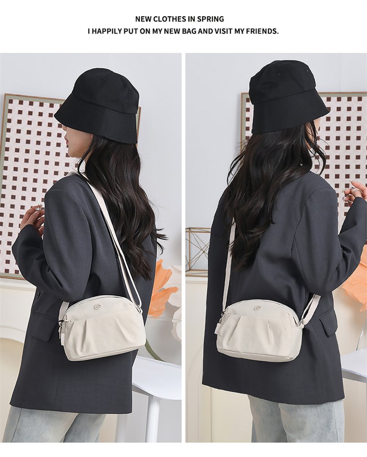 Women's Multi-Pocket Nylon Crossbody Bag detail 19