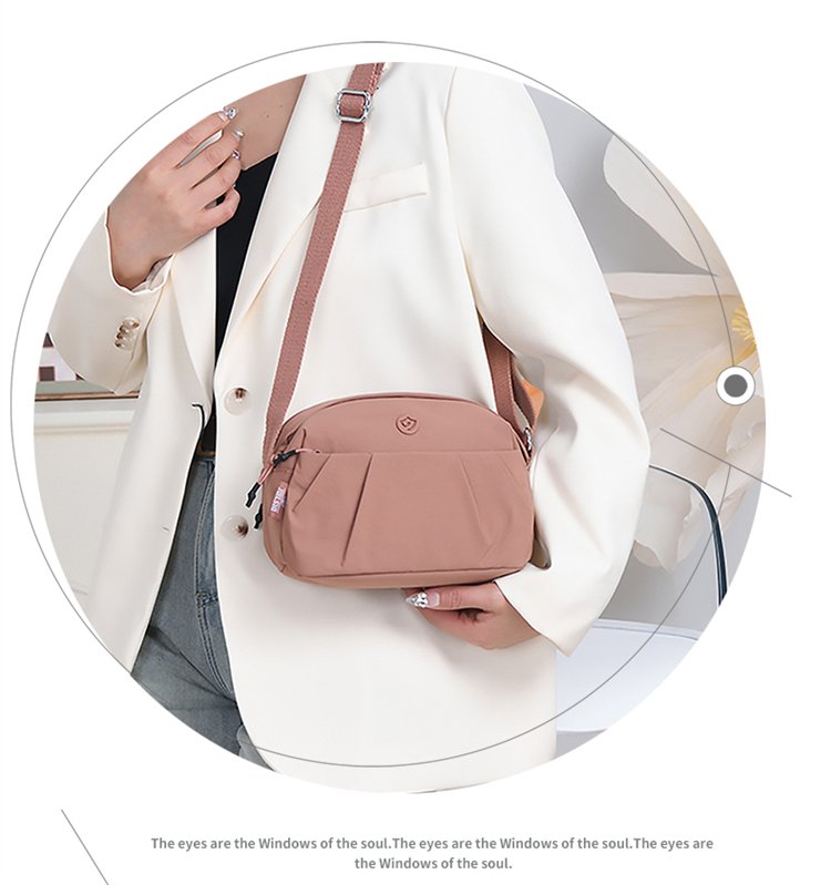 Women's Multi-Pocket Nylon Crossbody Bag detail 25