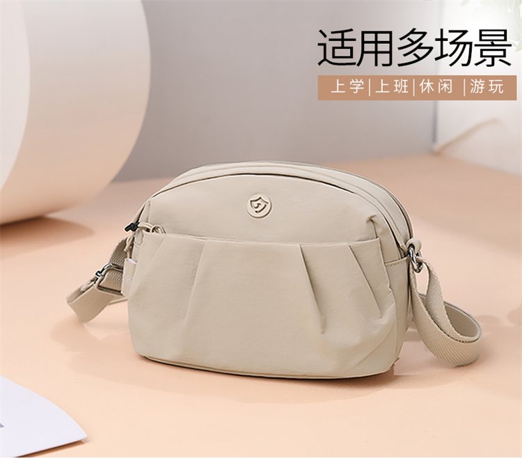 Women's Multi-Pocket Nylon Crossbody Bag detail 3