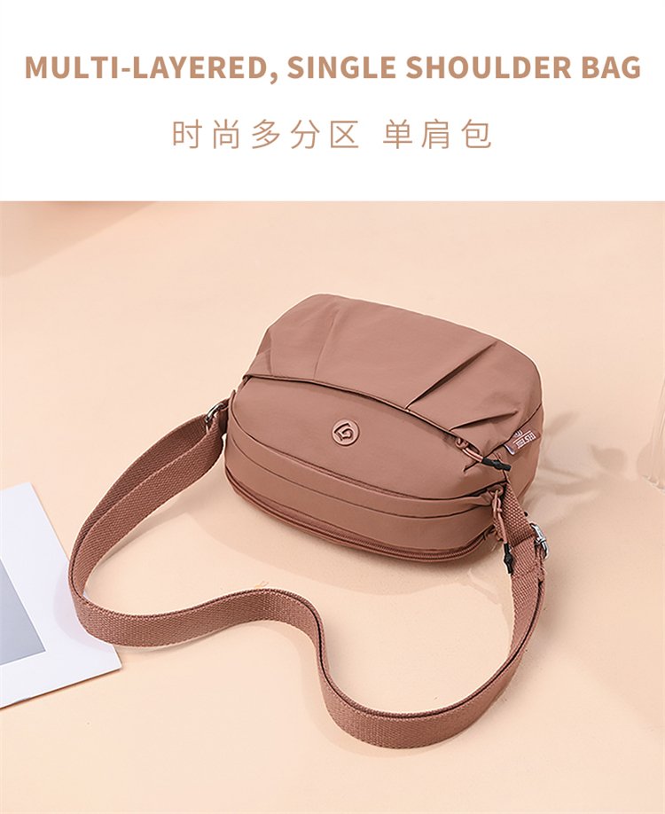 Women's Multi-Pocket Nylon Crossbody Bag detail 5
