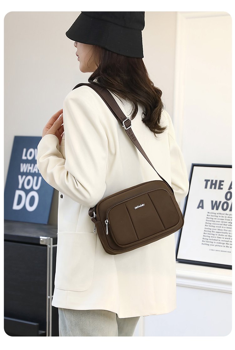 Women's Multi-Pocket Nylon Crossbody Bag detail 19