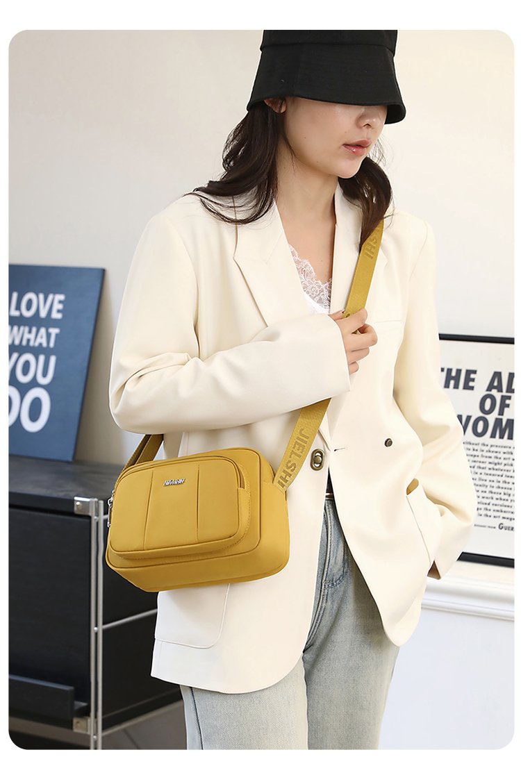 Women's Multi-Pocket Nylon Crossbody Bag detail 21