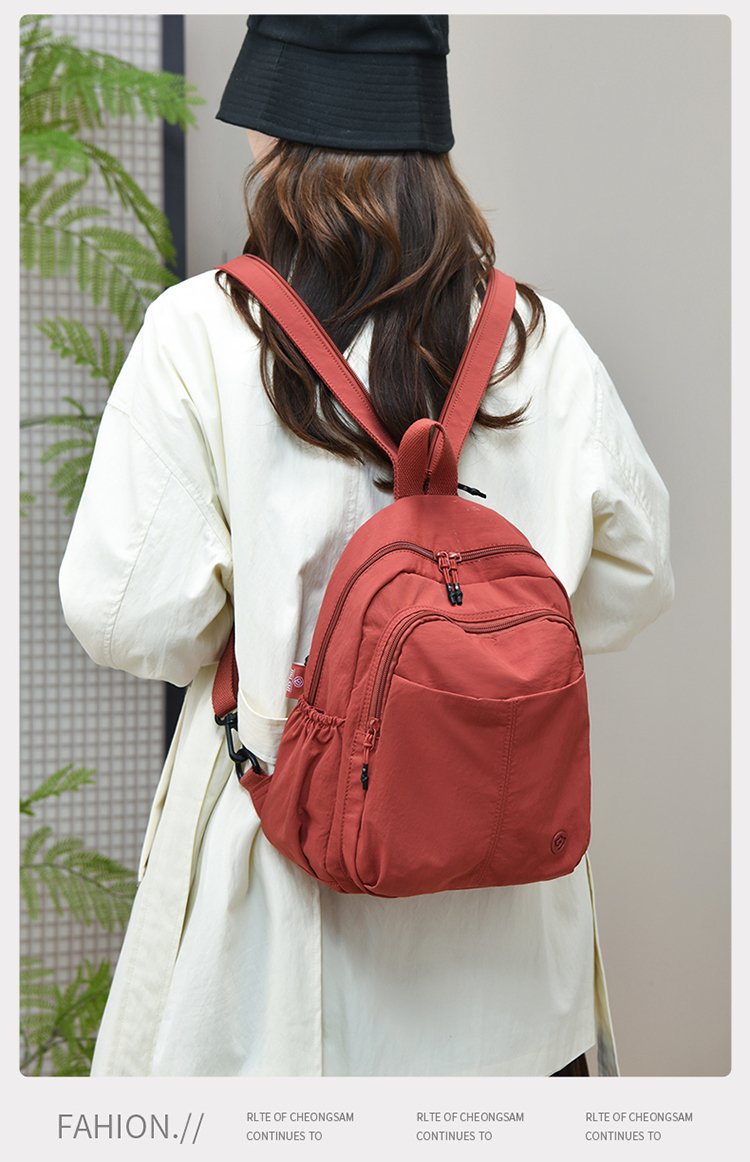 Women's Casual Nylon Backpack detail 16