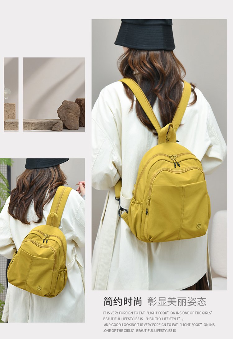 Women's Casual Nylon Backpack detail 18